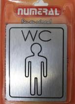 Plaqueta Luxo Wc Masculino Plaqueta Luxo Wc Masculino