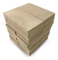 Plaqueta Refratária p/ Revestimento de Churrasqueiras, lareira, forno kit 20und.