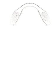 Plaqueta Silicone Anatômica Para Óculos Modelo Parafuso Par Plaqueta Silicone Anatômica Para Óculos Modelo Parafuso Par