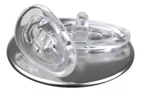 Plaqueta Silicone Óculos Extra Macia 200 Unid Gota