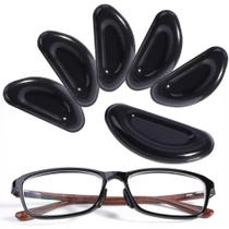 Plaquetas Adesivas Almofada Nariz Óculos Preta - Ghc Acessórios Ópticos