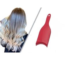 Plaquete com Dentes para Luzes Mechas e Reflexos em Plastico - Santa Clara .