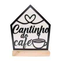 Plaquinha Cantinho do café - Flow a Home