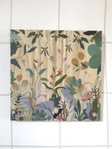 Plaquinha de Madeira Selva Selvagem - Decoração Colorida e Divertida Plaquinha de Madeira Selva Selvagem - Decoração Colorida e Divertida