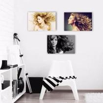 Plaquinha Placa Quadro Mdf 20X30 Kit Salão Beleza Cabelos - Adoro Decor