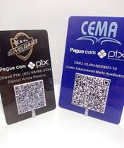 Plaquinha QR code 1 marca