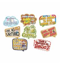 Plaquinhas Decorativas de Festa P/Tirar Foto 08 Unids Junino