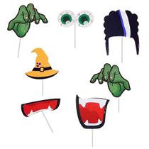 Plaquinhas para Fotos Halloween - 7 peças - Regina