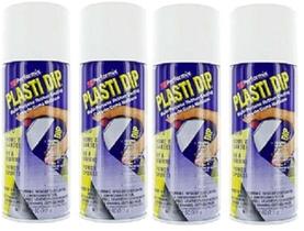 Plasti Dip Performix 11207 Spray de Borracha Branco Kit com 4