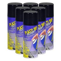 Plasti Dip Preto Brilhante 311 ml Kit com 6