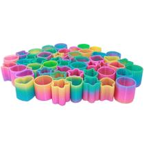 Plastic Coil Spring The Dreidel Company 1.5 para crianças (pacote com 50) Plastic Coil Spring The Dreidel Company 1.5 para crianças (pacote com 50)