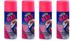 Plastic Dip Performix Intl. Spray de revestimento de borracha multiuso Blaze Pink 11 onças Plastic Dip Performix Intl. Spray de revestimento de borracha multiuso Blaze Pink 11 onças