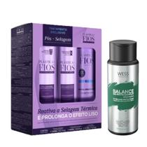 Plástica dos Fios Kit Manutenção + Wess Balance Shampoo250ml