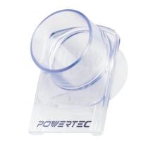 Plástico ABS resistente a entupimentos Blast Gate POWERTEC 2,5"