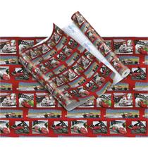 Plástico Adesivo 45CM X 10M Carros Rolo