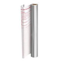Plastico Adesivo 45Cmx10M Metalico Prata Pp 0,08