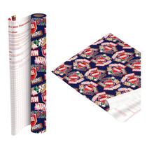 Plástico adesivo 45cmx2m marvel 5358 pvc 0,08