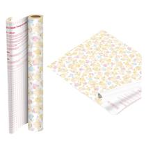 Plástico adesivo 45cmx2m ursinho pooh 5371 pvc 0,08 Plástico adesivo 45cmx2m ursinho pooh 5371 pvc 0,08