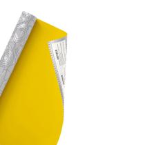 Plástico Adesivo Amarelo 1 Metro - Leotack