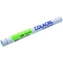 Plástico Adesivo Colacril 45Cmx10M Transparente