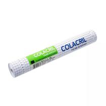 Plástico Adesivo Colacril 45cmX2m Transparente 70 Micras
