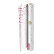 Plástico Adesivo DAC Tak Flores Branco - 45cm x 2 Metros Plástico Adesivo DAC Tak Flores Branco - 45cm x 2 Metros