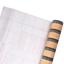 Plástico Adesivo de Madeira Tom Claro Ripado Plástico Adesivo de Madeira Tom Claro Ripado