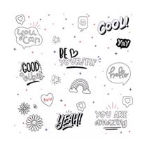 Plástico Adesivo Decorar Colorir Lettering 45CMX10M Leotack