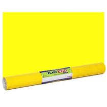 Plástico Adesivo Plastcover 45cmx2m Amarelo Fosco Plástico Adesivo Plastcover 45cmx2m Amarelo Fosco