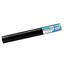 Plástico Adesivo Preto Brilho 80 micras 45 cm x 10 metros Brw