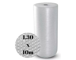 Plástico Bolha 1.30x10m biodegrádavel para embalagem