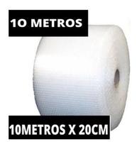Plástico Bolha - Bobina 20cm X 10 Mts E-commerce 25 Micras - Abelhonauta