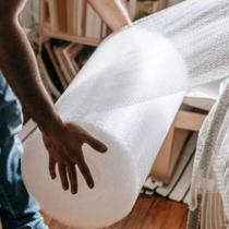 Plástico Bolha Bobina 43cm X 100metros E-Commerce 25 micras