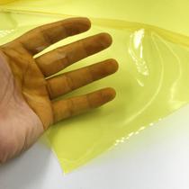 Plástico Colorido Pvc Translúcido Amarelo - 50cm X 140cm - GAL COMÉRCIO ELETRÔNICO