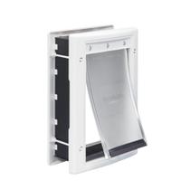 Plástico Doggie Door PetSafe Never Rust para cães e gatos Plástico Doggie Door PetSafe Never Rust para cães e gatos