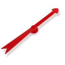 Plástico grande Spinner Arrow Gosknor para sala de aula (vermelho) Plástico grande Spinner Arrow Gosknor para sala de aula (vermelho)