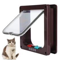 Plástico impermeável Cat Flap Door Shanrya para interior/exterior