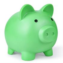 Plástico inquebrável Piggy Bank PJDRLLC para meninas e meninos