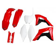 Plastico Kit Ufo Crf 250 Rx 19/21+Crf 450 Rx 17/20-Oem (C/ Protetor De Bengala)