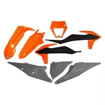 Plastico Kit Ufo Ktm Exc/Exc-F 20/23 (C/ Protetor De Bengala)