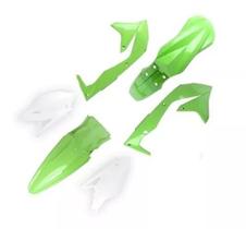 Plastico Kit Ufo Kxf 450 16/17 - Verde/Branco - (Sem Number Frontal)