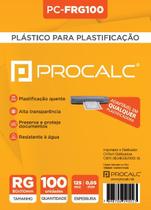 PLÁSTICO P/ PLASTIFICAÇÃO- 80X110 125M X100 - RG100 - 100 Un
