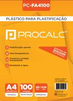 PLÁSTICO P/ PLASTIFICAÇÃO- FA4100 220X307 125M 0,05mm 100 Un