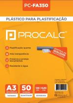 Plástico P/ Plastificação PC-FA350 A3 307x430 125m 0,05 50un