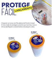 Plástico Para Pintura Protege Fácil 55cmx17m Compel