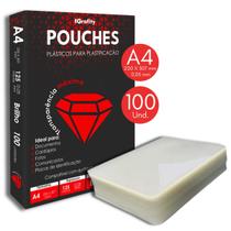 Plástico para Plastificação A4 220x307 mm 100 und Polaseal Pouches