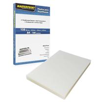 Plástico para Plastificação A4 220x307mm 125 micras 0,05mm Pouch Film Pacote com 100 lâminas Masterprint Plástico para Plastificação A4 220x307mm 125 micras 0,05mm Pouch Film Pacote com 100 lâminas Masterprint