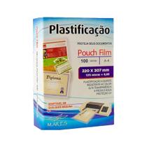 Plástico Para Plastificação Polaseal 220307 C/ 100 Unidades - Mares
