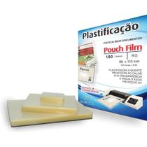 Plastico Para Plastificacao Pouch Film Identidade 80x110mm