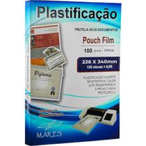 Plastico para Plastificacao Pouch FILM Oficio 226X340 0,05 CONJ/100 Plastico para Plastificacao Pouch FILM Oficio 226X340 0,05 CONJ/100